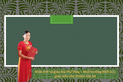 Những tấm gương điển hình ở khối 2-3 trường TH Bế Văn Đàn trong dạy học mùa Covid-19